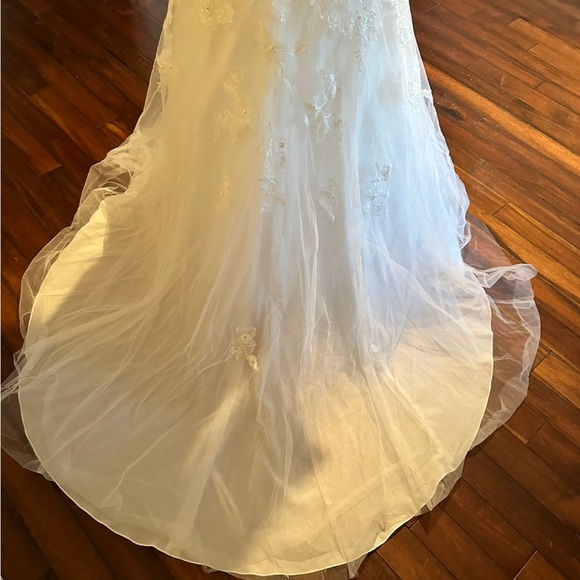 David’s Bridal by Jewel wedding dress - Picture 5 of 10